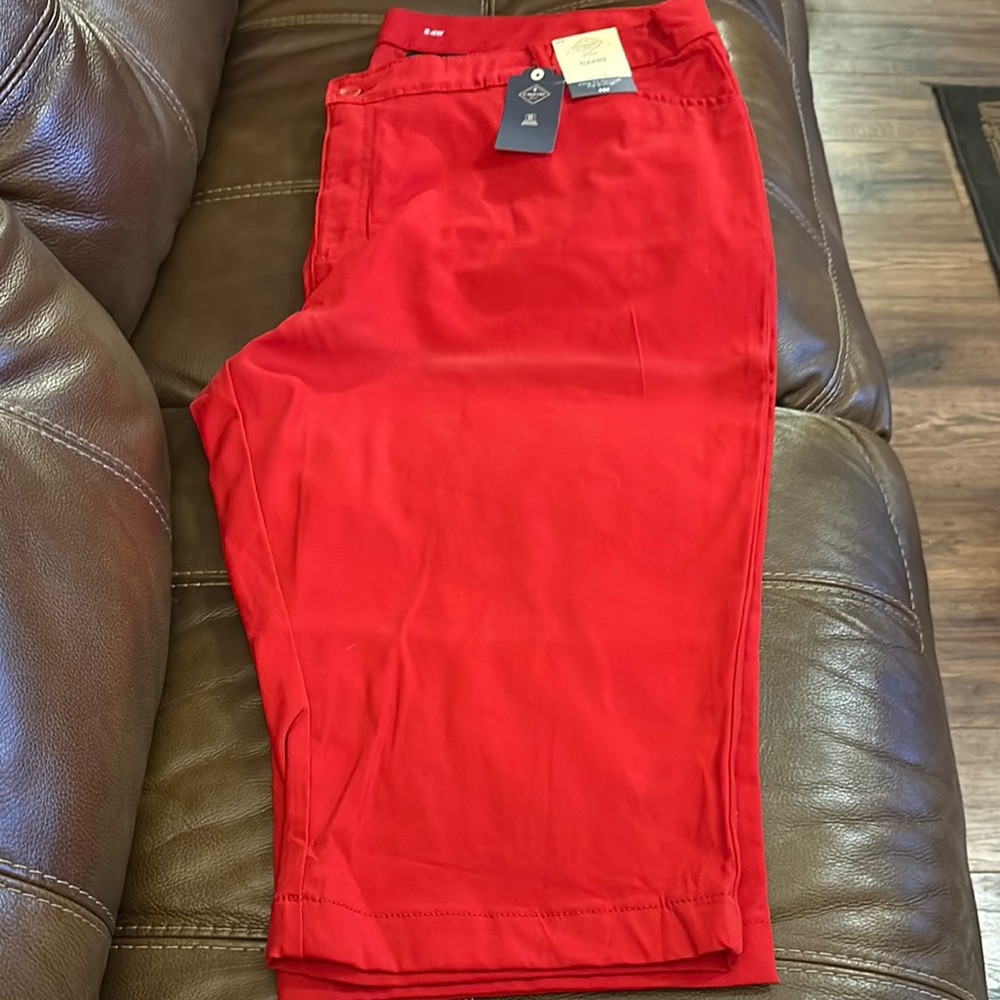 St. John's Bay Red Capris